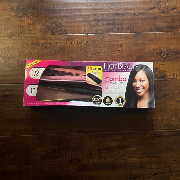 Combo Flat Iron 1/2" + 1" - Picture 1 of 5
